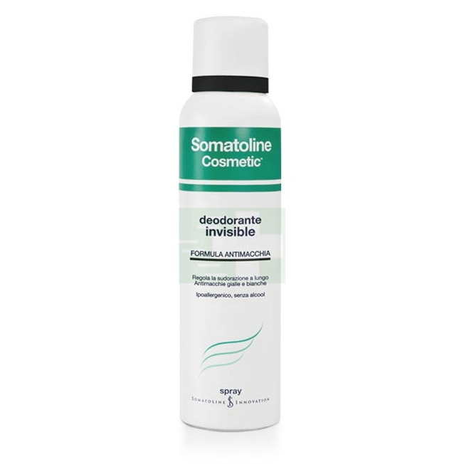 Somatoline Cosmetic Linea Corpo Deodorante Invisibile Spray Anti-Macchia 150 ml